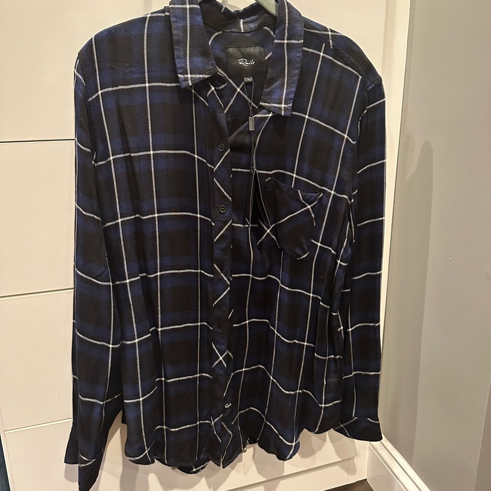 Rails Womens button down LARGE NWT